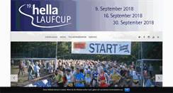 Desktop Screenshot of hella-laufcup.de
