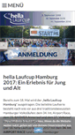 Mobile Screenshot of hella-laufcup.de